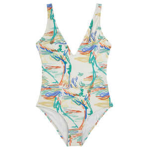 Bobo Choses Women Spring Landscape Print Swimsuit Size S/36 NWT MSRP: $107